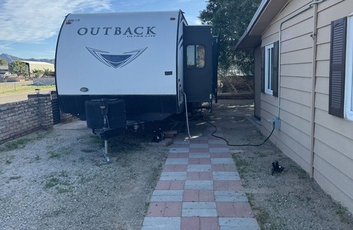 The Foothills House | RV in foothills located near stores. Smoking area with fire pit provided.