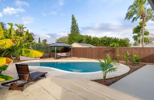 North Clairemont House | San Diego Private Pool Oasis Modern 3BR 2BA