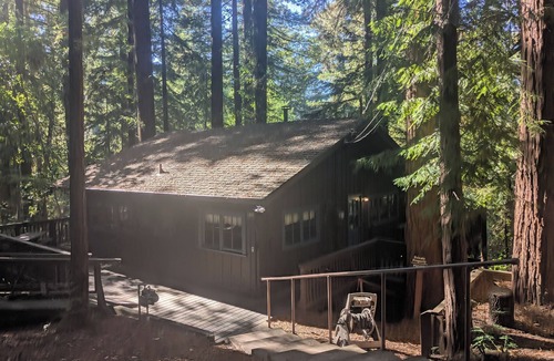 Mount Hermon Cabin | Santa Cruz Mountain Cabin. Utmost Tranquility Amongst the Redwoods!