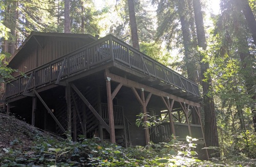 Mount Hermon Cabin | Santa Cruz Mountain Cabin. Utmost Tranquility Amongst the Redwoods!