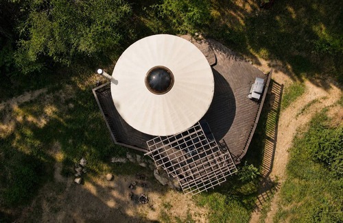 Garden Valley Cabin | Secluded Off Grid Mountain Yurt with Power and Starlink
