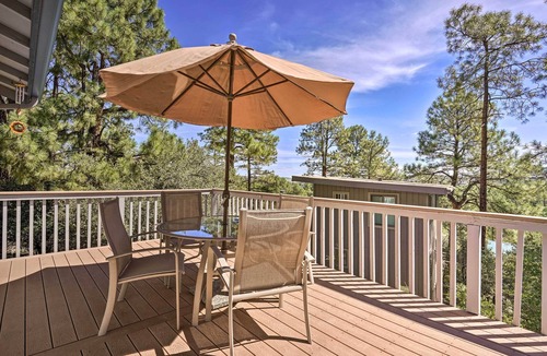 Mountain Club House | Secluded Prescott Home < 2 Mi to Whiskey Row!