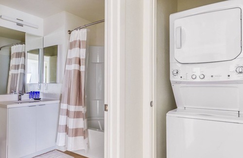Downtown Berkeley Apartment | Serene Berkeley 1BR w/ W/D & Coworking, walkable to BART, by Blueground