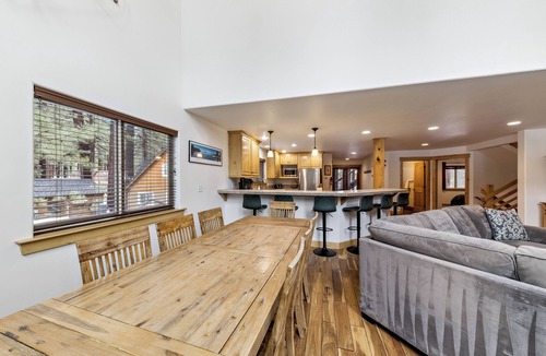 Sierra Tract House | Serene Creekside Chalet: Hot Tub, Games, BBQ