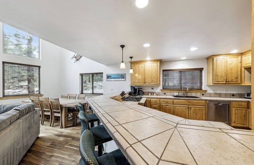Sierra Tract House | Serene Creekside Chalet: Hot Tub, Games, BBQ