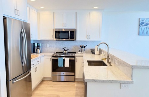 Pajaro Dunes Condo | Shorebirds 132 Top Floor! All New! Oceanfront w/180° Views - Immaculate/Private!