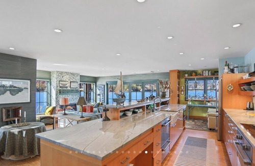 Brooklyn Boat Rental | SHOWSTOPPING floating home on the Willamette River with stunning views.