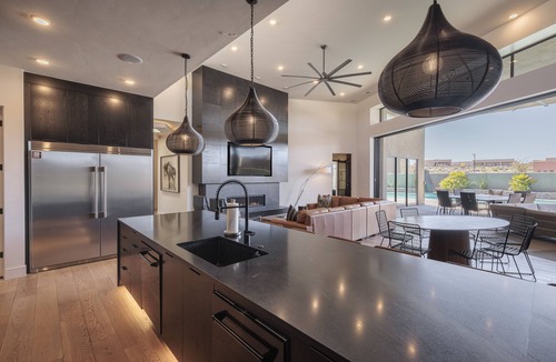 St. George House | Sleeps 20, Pool w/Slide & Spa, Theatre, Outdoor Kitchen