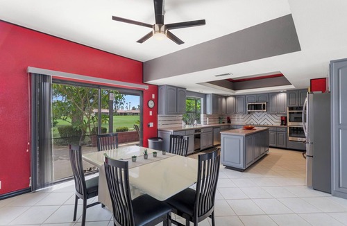Bermuda Dunes House | Snowbirds Unite! Stunning 3-Bedroom Home on Golf Course with Private Pool & Spa