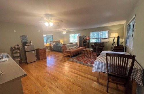 Nevada City Apartment | Soak in the woods near the river