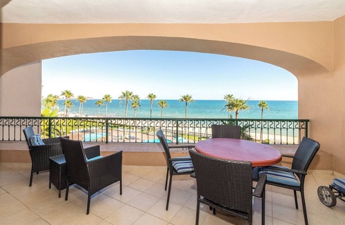 Sandy Beach Condo | Sonoran Spa W409 - 2 BR Next to the Pool, High Speed Wi-Fi - Beachfront Upper Floor Luxury Condo