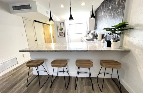 Fashion Square Condo | Southwest Meets Boho Old Town Scottsdale Townhome