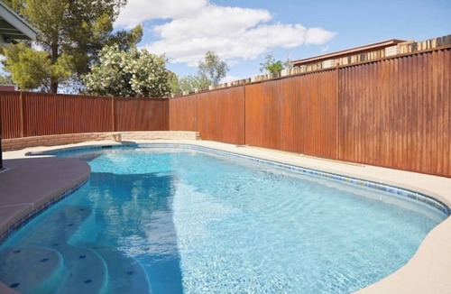 South Harrison House | Southwestern eastside adobe with private pool!