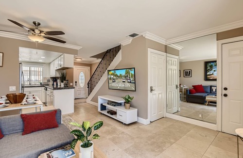 East Side Costa Mesa Apartment | Spacious 3BR Yard BBQ Games Free Parking 0R2