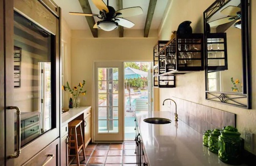 Old Las Palmas House | Spacious 4BR Historic Spanish Estate/Pool,Casita & Mountain Views/Old Las Palmas