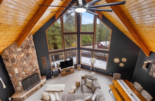 Kachina Village House | Spacious Flagstaff A-Frame Casita Getaway