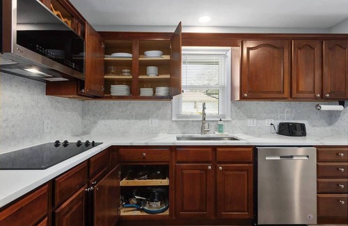 Lenexa House | Spacious King Beds! Quiet & Walkable, Fenced Yard