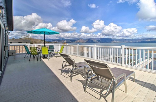 North Lakeport House | Spacious Lakeport Home w/Dock & Mtn Views!