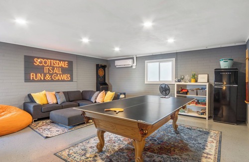Park Scottsdale Four House | Spacious Scottsdale Family Home w/Pool & Game Room - Sleeps 10 near Old Town