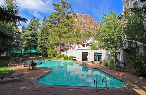 Olympic Valley Apartment | Squaw Valley Lodge, : Updated studio. Hot Tubs, Sauna. Summer Pool & Tennis.