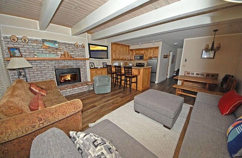 Tahoe Keys Condo | Steps from Outdoor Pool and Beach, Filtered Lake Views from Deck!