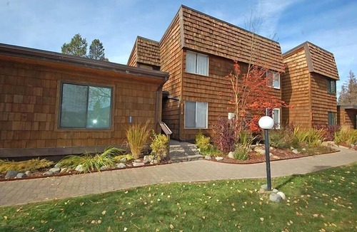 Tahoe Keys Condo | Steps from Outdoor Pool and Beach, Filtered Lake Views from Deck!