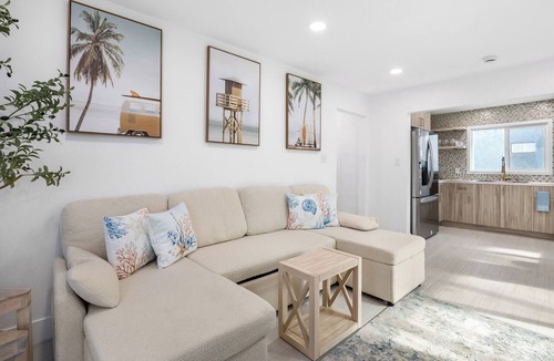 Sunset Beach Apartment | Steps to Beach, Firepit & Patio | Long-Term Sunset Beach Stay | Coastal Cove