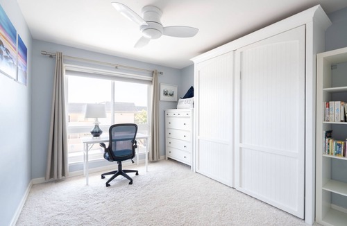 Solana Beach House | Steps to Sand, Luxury Family Townhome with Central A/C BBQ Crib Resort Amenities
