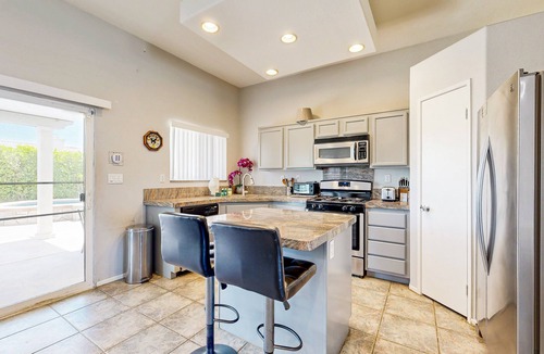Cathedral City House | Stunning home with private heated pool, spa, firepit, grill & alfresco dining