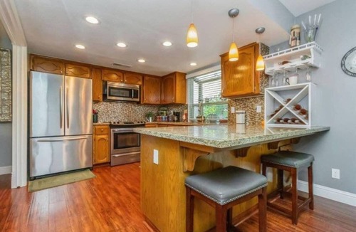 Fresno House | Stunning house, Pool, Firepit & home office in gated NW Fresno Neighborhood