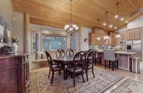 Sierra Tract House | Stunning Large Custom Family Home with Fireplace, Yard, Views
