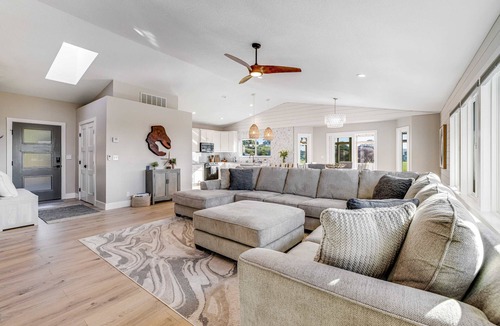 Fort Bragg House | Stylish House with Ocean Views, Hot Tub, Game Room