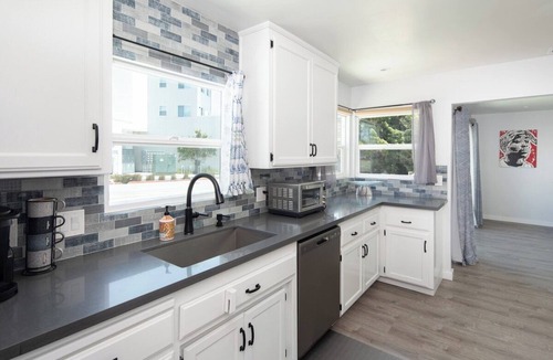 San Luis Obispo House | Stylish Retreat | Patio, Grill, Sleeps 7 w/Game Room