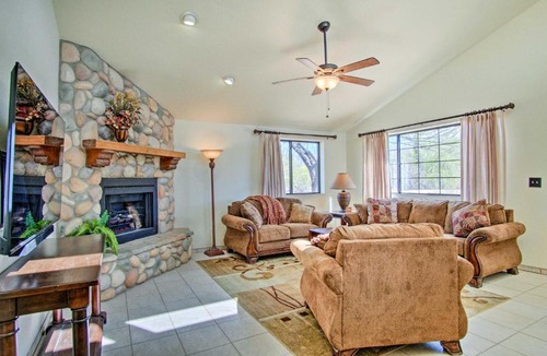 Tucson Estates House | Sunny Tucson Home w/Patios on 5 Acres!