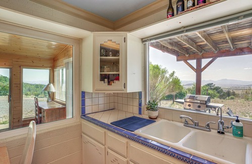 Dewey House | Sunroom + Sauna! Mtn-View Prescott Valley Home
