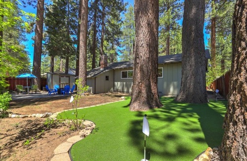 Tahoe Island House | Tahoe Keys Getaway | Game Room & Fire Pit
