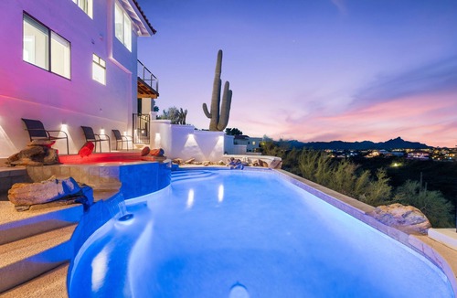 Fountain Hills House | The Four Peaks Palace - Luxury Desert Retreat