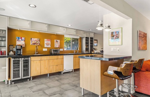 Sunmor House | The Juanita Retreat - Palm Springs Pool Home with Spa, Grill, & Mountain Views