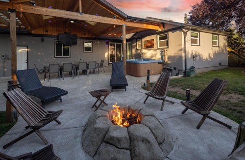 Bethel-Danebo House | The Mixture - Hot Tub, Fire Pit & Covered Outdoor Dining home