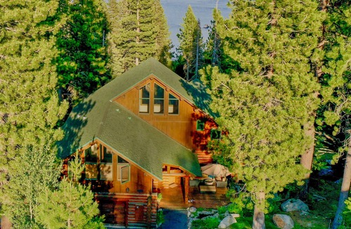 Donner Lake Woods House | The 'Mountain Odyssey' log cabin 4,000 sq.ft Wolfe Estates, Donner Lake, Truckee
