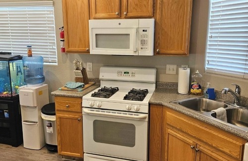 Rhodes Ranch House | This cute 3 bedroom and 2 and half bath is cozy. Near Strip and Airport