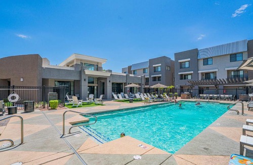 Glendale Sports and Entertainment District Apartment | Trendy 1BD Walk to Westgate Pool Gym WD