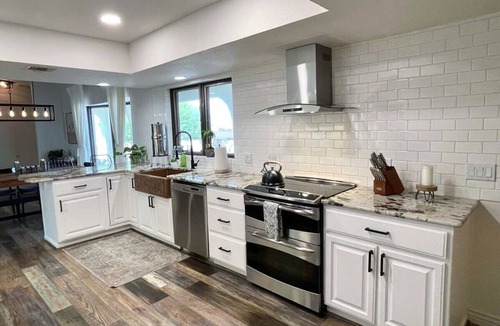 Lake Havasu City House | Trendy Getaway + Pool, Spa, Game Room, Views