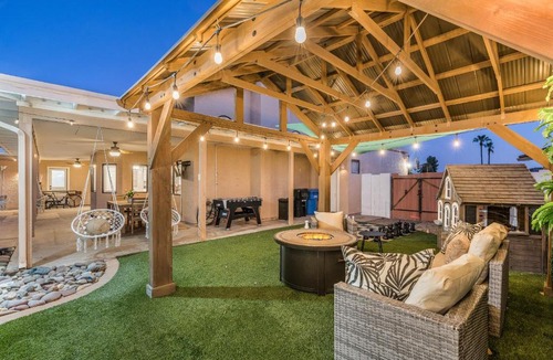 La Paz At Desert Springs House | Unique Chique backyard Games pool so much more