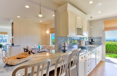 Monarch Beach Condo | UNOBSTRUCTED OCEAN-GOLF Views, step in shower, KING bed, garage, Gym STR14-0115