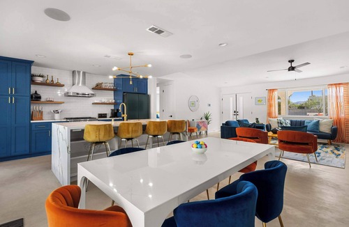 Racquet Club West House | Uptown Palm Springs 4BR Casita with Pool & Hot Tub