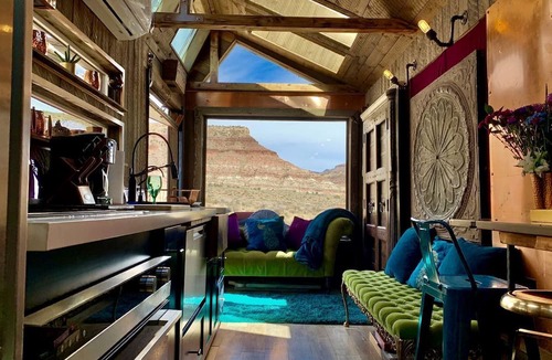 Virgin Cabin | Utah Tiny House for a King Sized Zion Glamping Escape