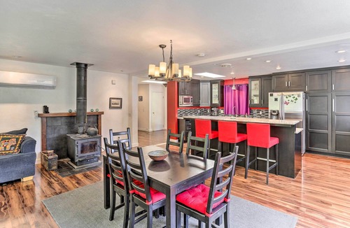 Weaverville House | Vibrant Weaverville Escape w/Deck & Creek!