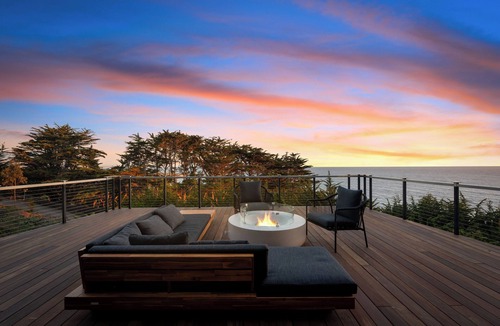 San Simeon Villa | Villa Big Sur Coast Luxury Get-Away That Sleeps 10+ W/Gym, Poker Room & More