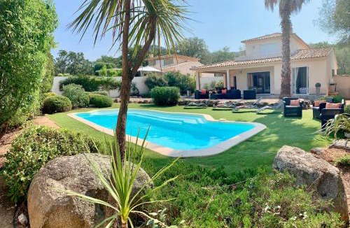 Porto-Vecchio Villa | Villa CASAMIRAFIO à PALOMBAGGIA piscine chauffée et 8 à 9 personnes